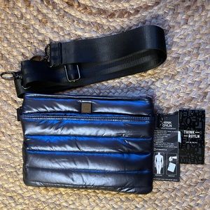 THINK ROYLN - Bum Bag/crossbody in midnight blue. (Brand New)